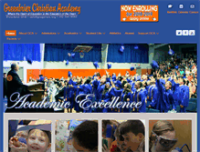 Tablet Screenshot of gcagators.org